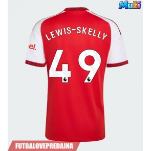 Lacne Muži Futbalové dres Arsenal Myles Lewis-Skelly #49 2026-27 Krátky Rukáv - Domáci